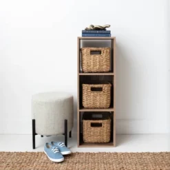 35.43" Vaibryn 3 Cube Organizer Brown - Signature Design By Ashley 18 35.43" Vaibryn 3 Cube Organizer Brown - Signature Design By Ashley -Furniture Store GUEST 00e21c26 6110 4016 9b3a 984335b6b6cb