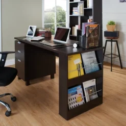 Abella Office Desk Espresso - HOMES: Inside + Out -Furniture Store GUEST 010c831e 02f1 4a09 8cd0 1b9989d04c96