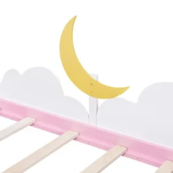 Twin Size Platform Bed With Clouds And 2 Drawers - ModernLuxe -Furniture Store GUEST 01f17f8a bc16 4003 a84e 1b8d8c2f152a