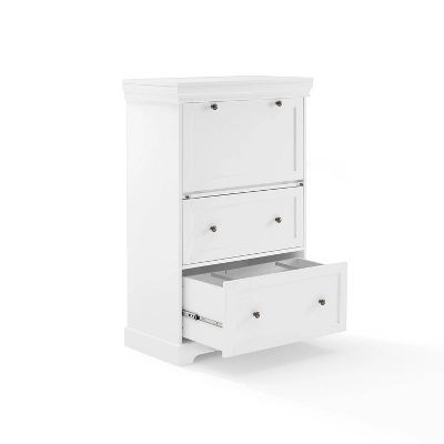 Alena Secretary Desk White - Crosley 13 Alena Secretary Desk White - Crosley - Image 11