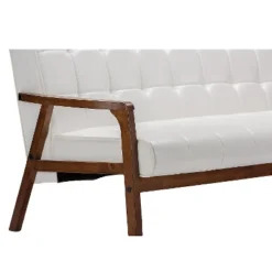 Mid-Century Masterpieces Sofa White - Baxton Studio 8 Mid-Century Masterpieces Sofa White - Baxton Studio -Furniture Store GUEST 03c31f23 21f6 4eb2 a2cb 6225d2d1ccfa
