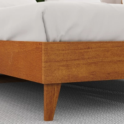 ELuxury Pine Wood Platform Bed Frame 11 ELuxury Pine Wood Platform Bed Frame - Image 9