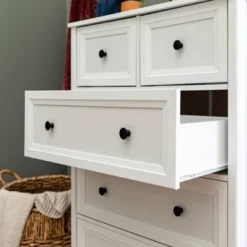 Farmhouse 5 Drawer Grooved Tall Storage Dresser White - Saracina Home 21 Farmhouse 5 Drawer Grooved Tall Storage Dresser White - Saracina Home -Furniture Store GUEST 05911d78 5a57 43db 9d61 d2cb5816cf18