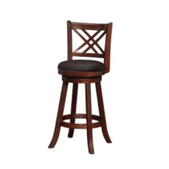Porto Wood Swivel Barstool - Boraam