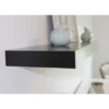 36" Decorative Floating Shelf Wall Mounted Hidden Brackets Black - Inplace 1 36" Decorative Floating Shelf Wall Mounted Hidden Brackets Black - Inplace -Furniture Store GUEST 065f8dc6 72b1 410a 8d43 df35eefce8b2