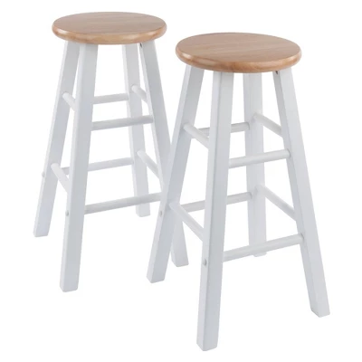 2pc 24" Element Counter Height Barstools - Winsome 10 2pc 24" Element Counter Height Barstools - Winsome - Image 8