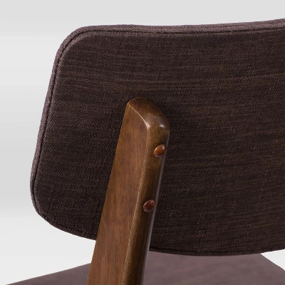 4pc Branson Wood Dining Set With Bench Walnut Stain - CorLiving 9 4pc Branson Wood Dining Set With Bench Walnut Stain - CorLiving - Image 7