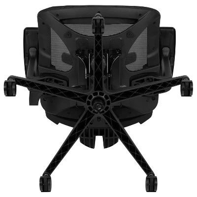 Flash Furniture Ergonomic Black Mesh Office Chair-Synchro-Tilt, Pivot Headrest, Adjustable Arms 11 Flash Furniture Ergonomic Black Mesh Office Chair-Synchro-Tilt, Pivot Headrest, Adjustable Arms - Image 9