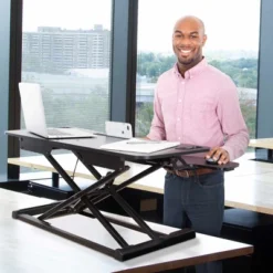 FlexPro Hero Standing Desk Converter - 37” Sit To Stand Desk With Keyboard Tray – Stand Steady 19 FlexPro Hero Standing Desk Converter - 37” Sit To Stand Desk With Keyboard Tray – Stand Steady -Furniture Store GUEST 0ba3c580 d063 40a9 a360 17f8fef59a36