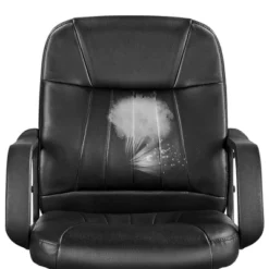 Yaheetech Office Chair Adjustable Swivel Chair Executive Artificial Leather Computer Chair With Wheels, Black 10 Yaheetech Office Chair Adjustable Swivel Chair Executive Artificial Leather Computer Chair With Wheels, Black -Furniture Store GUEST 0c4f714d 7abf 4e0e 97b5 3bcb7f221878