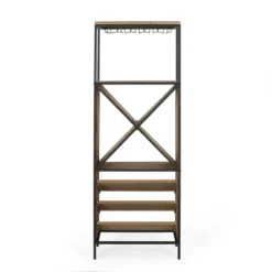 Fritsche Modern Industrial 47 Bottle Floor Wine Rack Natural/Black - Christopher Knight Home 16 Fritsche Modern Industrial 47 Bottle Floor Wine Rack Natural/Black - Christopher Knight Home -Furniture Store GUEST 0d201922 9c0c 42f2 8dba 728dda5be6f9
