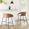 Landis Woven Backed Counter Height Barstool With Cushion - Threshold™ -Furniture Store GUEST 0d7956b0 bd84 44f6 9f2b c4e757a89d8c