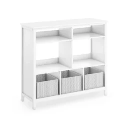 Martha Stewart Kids' Jr. Bookcase With Bins -Furniture Store GUEST 0de16676 6b3e 4dcc 9fcb 5fd511367fa7