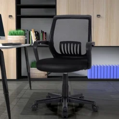 Costway Mid-Back Office Executive Chair Mesh Chair Height Adjustable W/ Lumbar Support 13 Costway Mid-Back Office Executive Chair Mesh Chair Height Adjustable W/ Lumbar Support -Furniture Store GUEST 0df5656b 2f28 4b56 b5e8 946017c84ec0