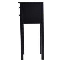 Costway 2 PCS Side Table End Accent Table Night Stand W/ 2 Drawers Black -Furniture Store GUEST 0e4b2dc2 628f 4664 8791 e17746f3de9a 1