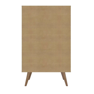 Set Of 2 Amber 4 Tall Drawer Dresser - Manhattan Comfort 8 Set Of 2 Amber 4 Tall Drawer Dresser - Manhattan Comfort - Image 6