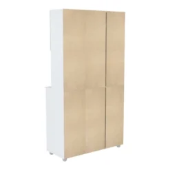 5 Shelves Kitchen Microwave Storage Cabinet White - Inval -Furniture Store GUEST 113dc13c cb53 409c bef5 f8babb2a1f67