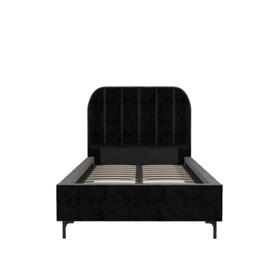 Cara Velvet Upholstered Bed - Room & Joy 8 Cara Velvet Upholstered Bed - Room & Joy - Image 6
