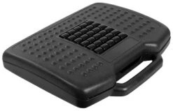 Mount-It! Footrest With Massaging Bead | Adjustable Height And Tilt Office Foot Rest Stool For Under Desk Support | 5 Height Settings, 3 Tilt Settings -Furniture Store GUEST 12a633de 900b 422e b150 86c33a08e130