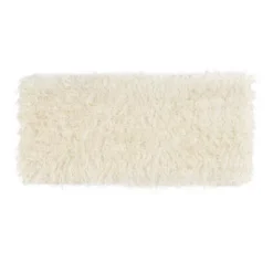 Faux Flokati Acrylic Leg Bench White - Linon -Furniture Store GUEST 12cd77e7 f192 4bea b405 bb508c737414