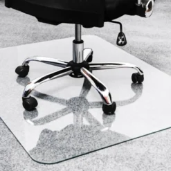 36"x48" Reinforced Glass Executive Glacier Mat For Hard Floors & All Pile Carpets - Cleartex -Furniture Store GUEST 131e2234 88b4 4eb7 9b36 de01c1d3962c