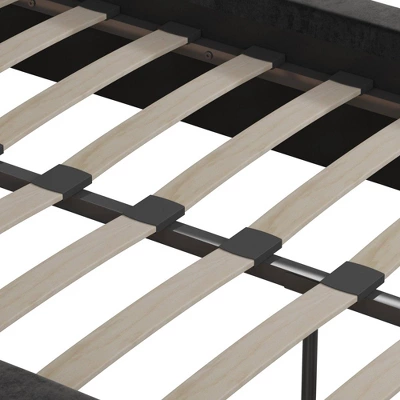 Cara Velvet Upholstered Bed - Room & Joy 7 Cara Velvet Upholstered Bed - Room & Joy - Image 5