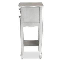 Eliya Brushed Wood 2 Drawer Nightstand Silver - Baxton Studio 14 Eliya Brushed Wood 2 Drawer Nightstand Silver - Baxton Studio -Furniture Store GUEST 14060581 1235 442e be21 8ba85bbe8297