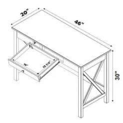 Davis Laptop Desk - Linon -Furniture Store GUEST 163ed038 2b7c 4b87 9f8d 7c71994163f7