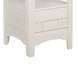 Counter Height Table With Leaf Extension White/Gray - Benzara -Furniture Store GUEST 1645be5b a77a 4c05 933e 472b64aae351