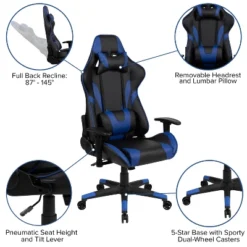 Emma And Oliver Gaming Desk Bundle - Cup/Headset Holder/Mouse Pad Top -Furniture Store GUEST 177cdfcc 7778 496f bea6 c087c029e6b8