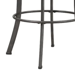 Bridgetown Metal Bar Height Swivel Stool Pewter - Hillsdale Furniture -Furniture Store GUEST 187f8fdf 1060 4e0f 8c15 5972bee77286