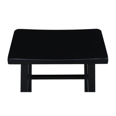 Davis Saddle Seat Stool - International Concepts 6 Davis Saddle Seat Stool - International Concepts - Image 4