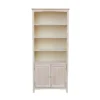 72" Shaker Bookcase With Two Lower Doors - International Concepts 2 72" Shaker Bookcase With Two Lower Doors - International Concepts -Furniture Store GUEST 19738243 b452 4904 ad23 6954f36586f0