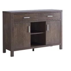 FC Design 47"W Sideboard Storage Cabinet, Dining Server Cupboard Buffet Table With Two Cabinets And Drawers -Furniture Store GUEST 1a4ecaf1 ca05 4e75 8bce 846fcc038b16