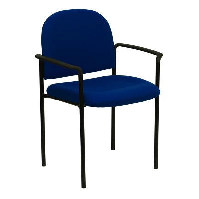 Flash Furniture Comfort Stackable Steel Side Reception Chair With Arms 15 Flash Furniture Comfort Stackable Steel Side Reception Chair With Arms - Image 13