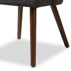Set Of 2 Cody Mid Century Modern Walnut Finished Wood Fabric Upholstered Dining Chair - Baxton Studio -Furniture Store GUEST 1d0d956c 2573 47e5 a368 96d8065f9e88