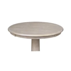 Solid Wood Round Pedestal Dining Table Weathered Gray - International Concepts 9 Solid Wood Round Pedestal Dining Table Weathered Gray - International Concepts -Furniture Store GUEST 1df37e6f 9635 4843 b5fc f6ace148ea08