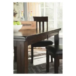 Haddigan Rectangular Extendable Dining Table Dark Brown - Signature Design By Ashley -Furniture Store GUEST 1eaa241a efe0 48f4 9404 22420621a649