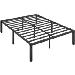 Yaheetech Metal Platform Bed Frame With Heavy Duty Steel Slat Support -Furniture Store GUEST 1ee4ba80 92b0 4d0b 85f2 7598e9028a53