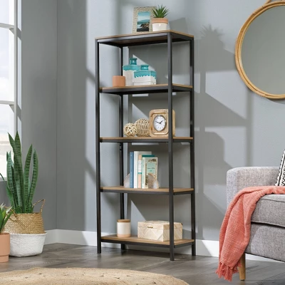 57" North Avenue 4 Shelf Vertical Bookcase - Sauder 3 57" North Avenue 4 Shelf Vertical Bookcase - Sauder