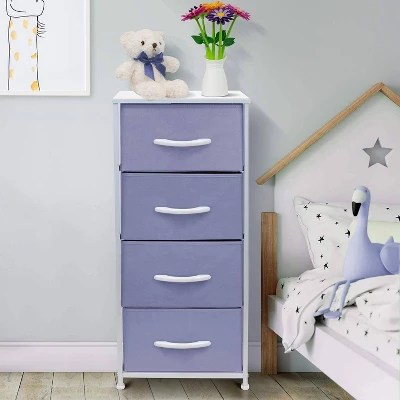 Sorbus Nightstand With Drawers For Home Bedroom Etc Purple 3 Sorbus Nightstand With Drawers For Home Bedroom Etc Purple