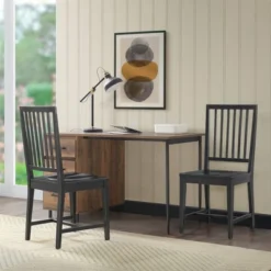 Set Of 2 Vienna Wood Dining Armless Chairs - Alaterre Furniture -Furniture Store GUEST 215278e6 451c 4a8b b047 df7f6d4a0f88