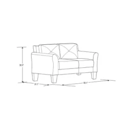 Harper Tufted Microfiber Loveseat - Lifestyle Solutions 11 Harper Tufted Microfiber Loveseat - Lifestyle Solutions -Furniture Store GUEST 216b818b f51e 4d7c b593 34495c74cd82