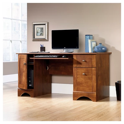 Computer Desk - Brushed Maple - Sauder 3 Computer Desk - Brushed Maple - Sauder