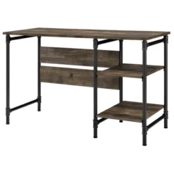 Anthony Single Pedestal Desk Rustic - Room & Joy 10 Anthony Single Pedestal Desk Rustic - Room & Joy -Furniture Store GUEST 21d9550a 9b40 40bf 846b 6ee6a3a96385