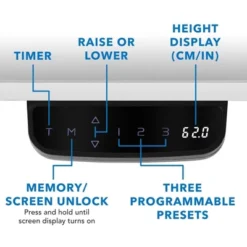 Mount-It! Dual Motor Electric Standing Desk Frame - Black -Furniture Store GUEST 21ec7cdd d89a 4990 9aec 177a52e0cc0e