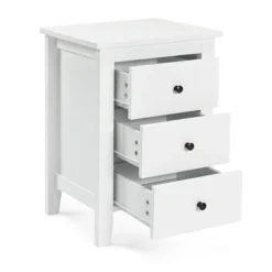 Nightstand End Beside Table Drawers Modern Storage Bedroom Furniture White -Furniture Store GUEST 22c6f985 869a 4324 af58 48ac183d782f