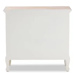 Amalie 4 Drawer Accent Dresser White/Oak - Baxton Studio -Furniture Store GUEST 2321045a a2dd 45d5 9f64 674183a7a03e