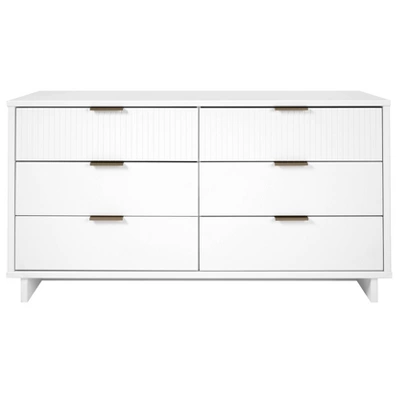 Granville Modern 6 Drawer Double Wide Dresser - Manhattan Comfort 16 Granville Modern 6 Drawer Double Wide Dresser - Manhattan Comfort - Image 14