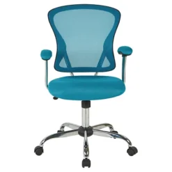 Juliana Task Chair Blue Mesh - OSP Home Furnishings